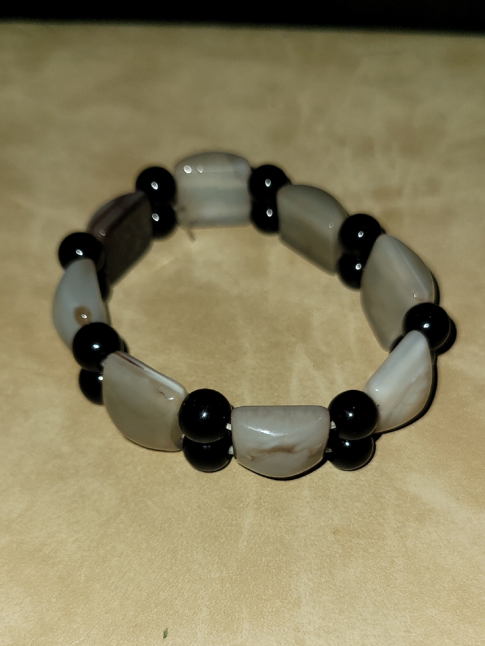 Natural Stone Stretch Bracelet
